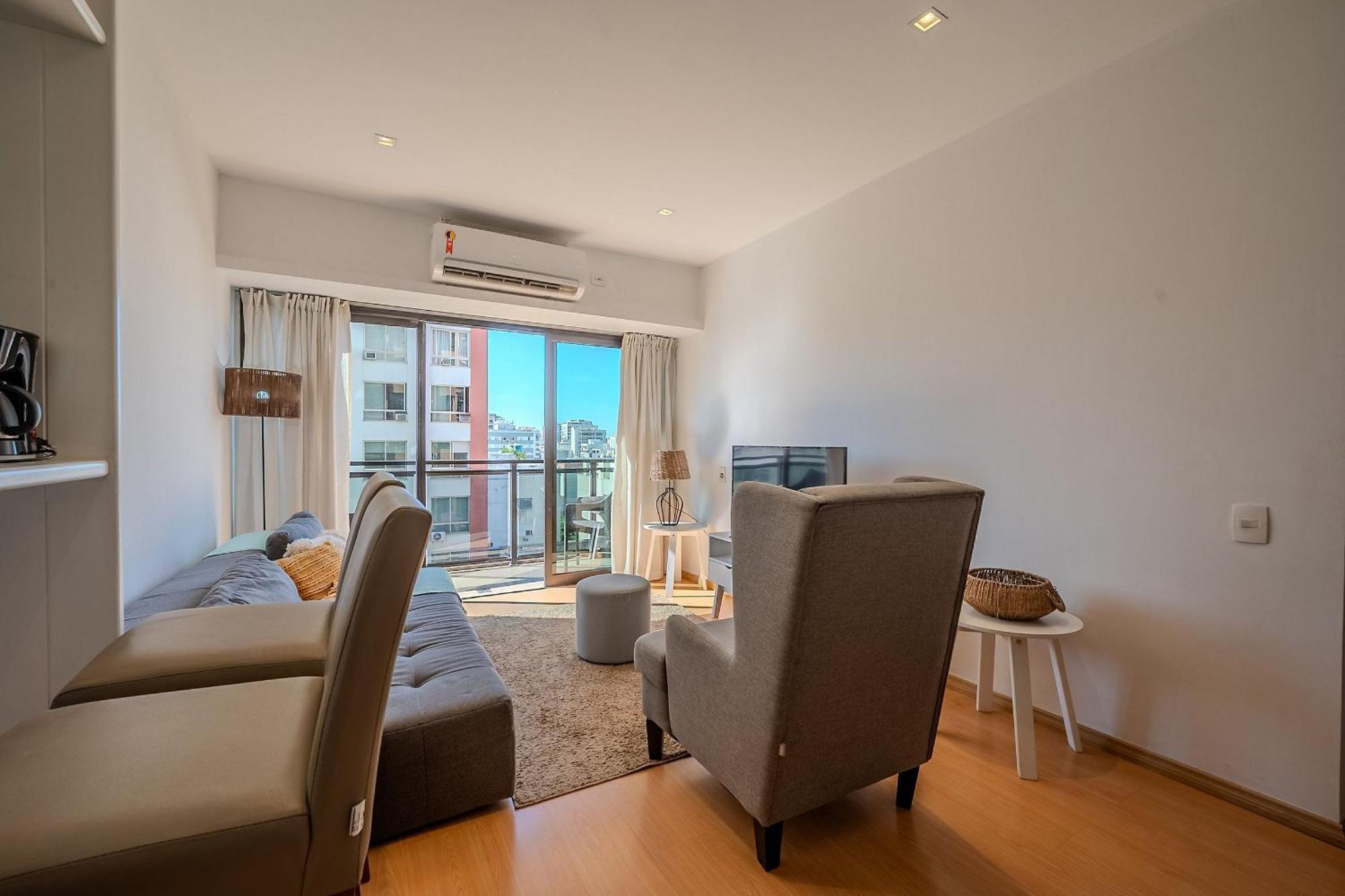 Apartamento Varanda Vista Mar, Montanha E Piscina *